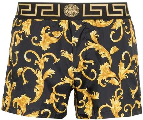 versace swim shorts size guide